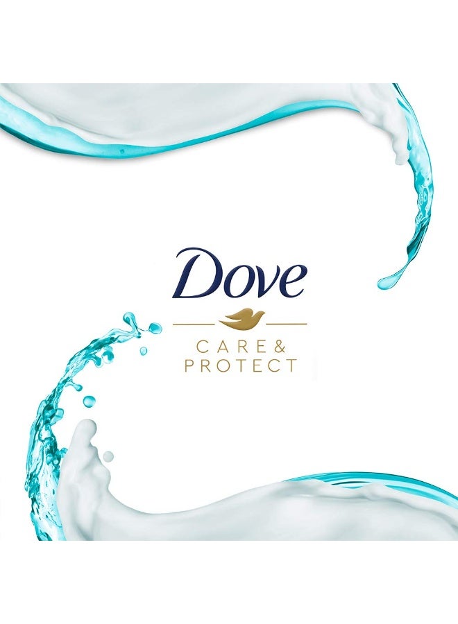 Dove Care & Protect Bathing Bar - Removes 99% Germs & Moisturises Skin|| Plant-Based Cleansers|| 100 g pack of 4 - Image 3